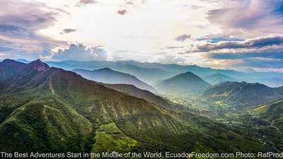 mountains near vilcabamba ecuador