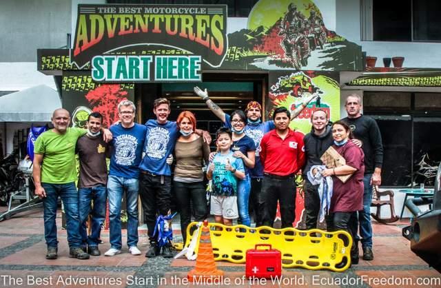Team building motorcycle tour