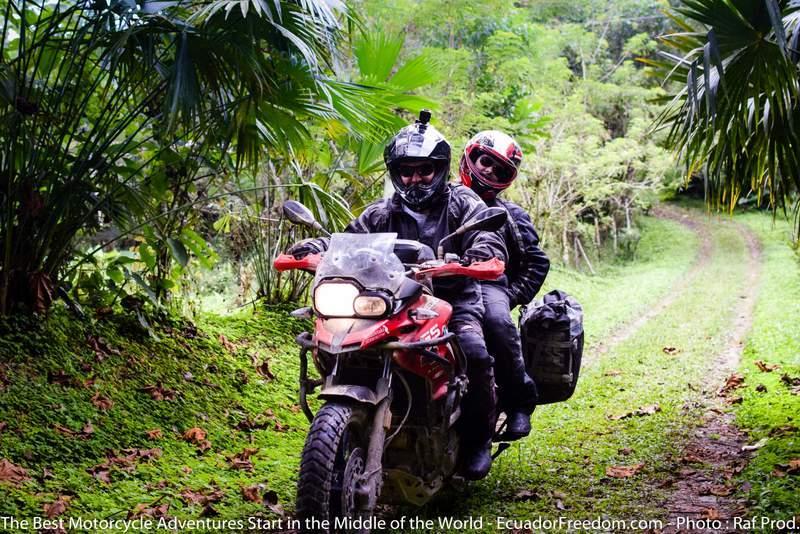 Riding in the gardens