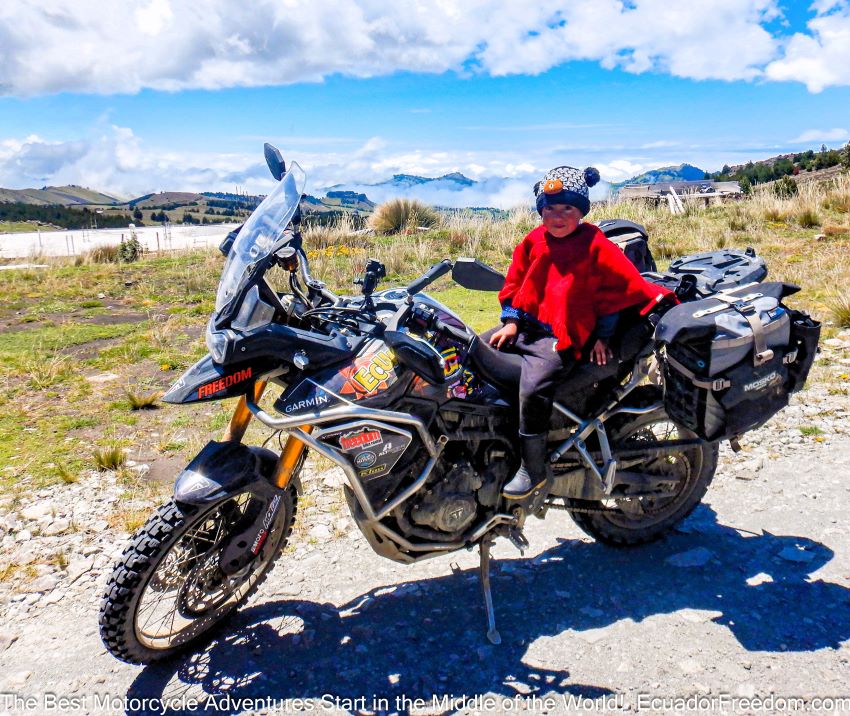 Triumph Tiger 900 Rally with Protection installed 850