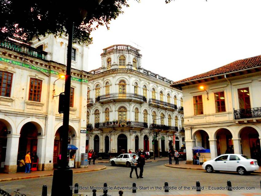 CUENCA Ecuador on motorcylce tour