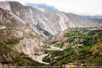 Near Perucho Ecuador Motorcycle Adventure Tour