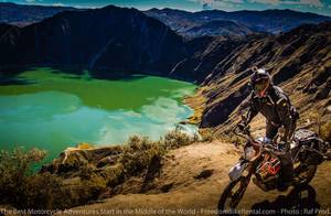 Quilotoa Tour Ecuador KTM 690