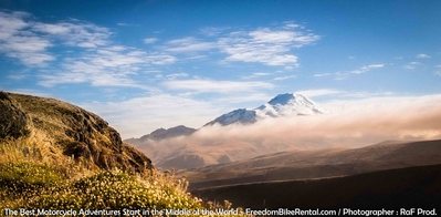 cayambe equator motorcycle adventure tour