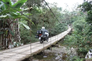 Wire Suspension Bridge