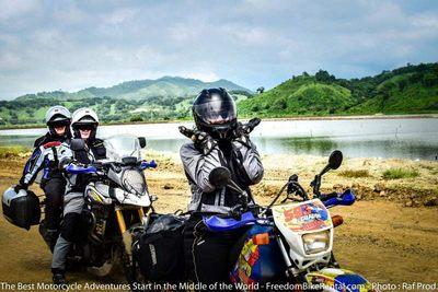 shrimp farms happiness motorcycle adventure